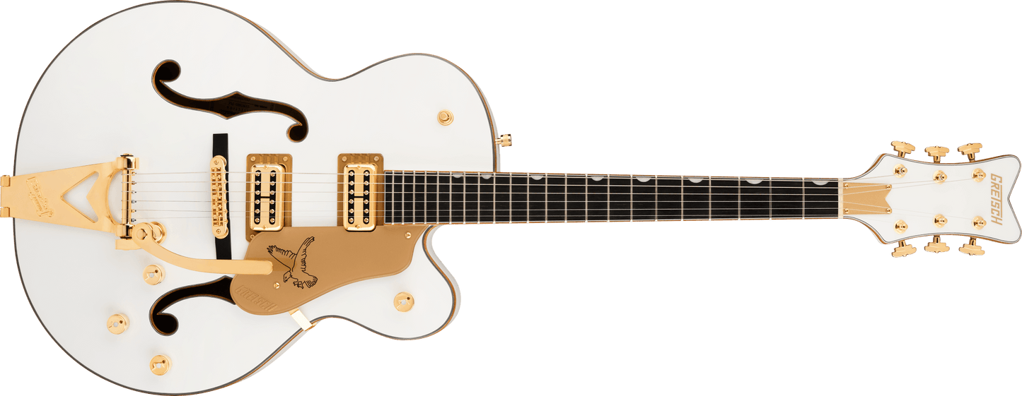 Gretsch Synchromatic Falcon Hollow Body Single-Cut Electric Guitar - Snowcrest White