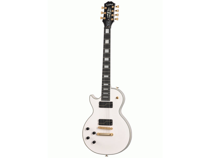 Epiphone Matt Heafy Origin Les Paul Custom Left Handed Electric Guitar - Bone White
