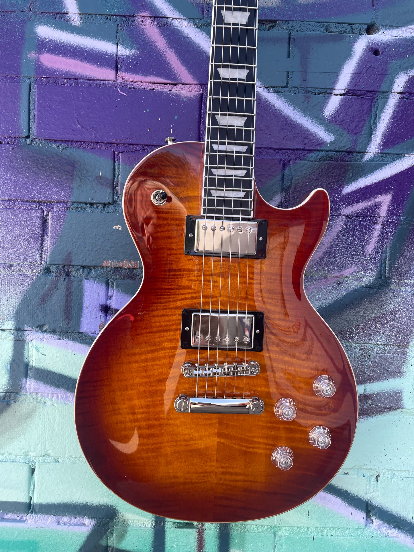 Epiphone Les Paul Modern Figured Electric Guitar - Mojave Burst