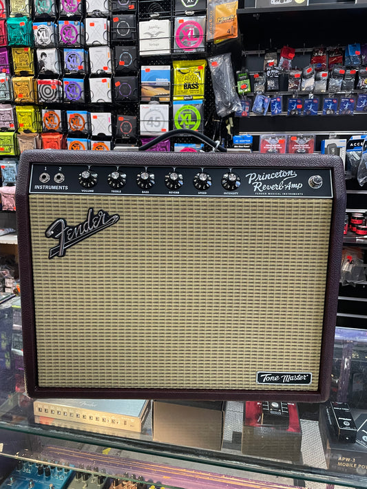 Fender FSR Tone Master Princeton Reverb - Bordeaux/Wheat (Limited Edition)