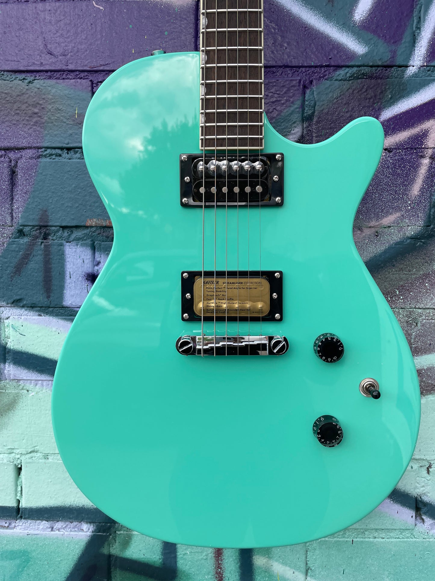 Gretsch Streamliner Jet Club Electric Guitar - Sea Foam Green