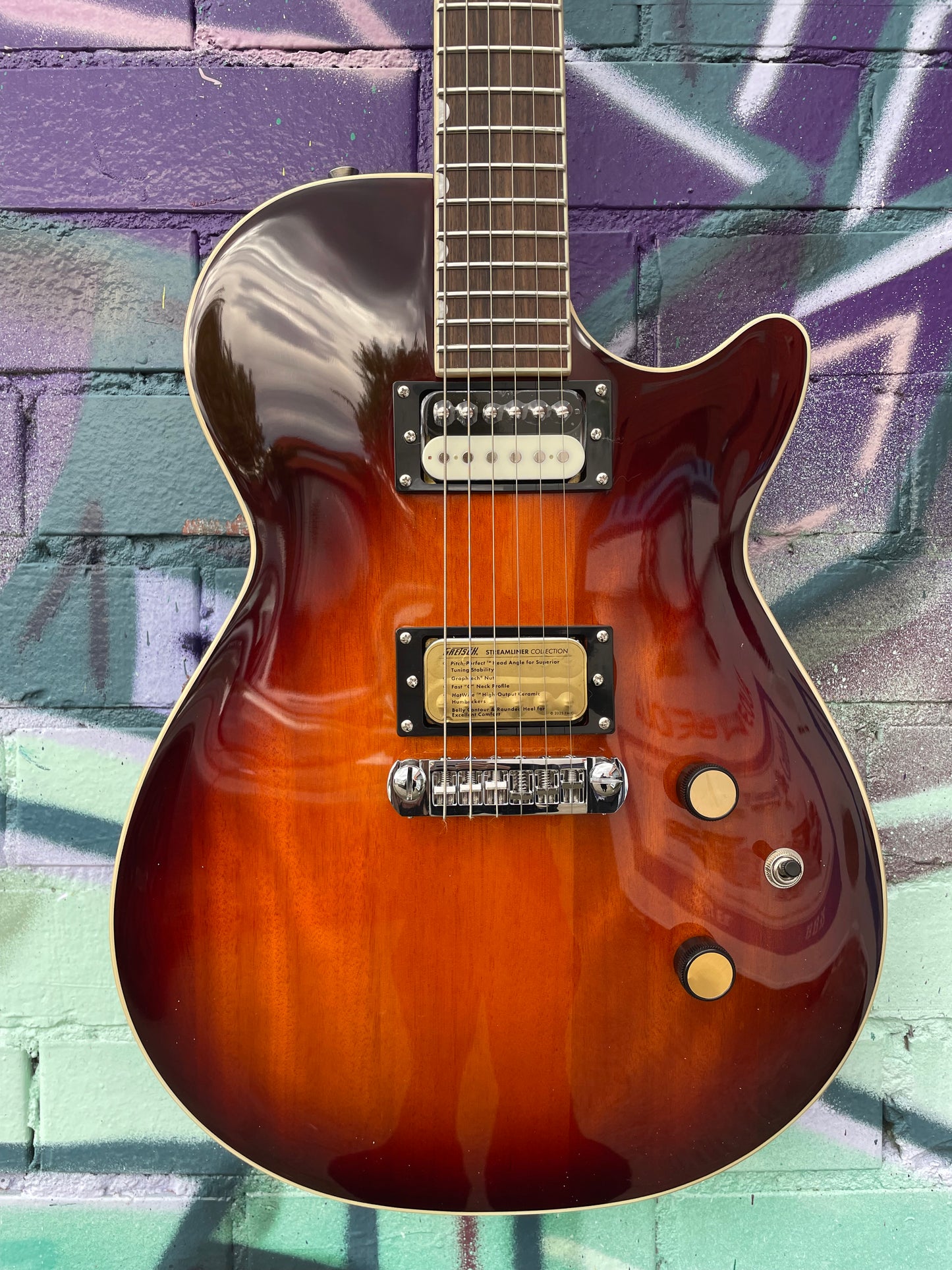 Gretsch Streamliner Jet Electric Guitar - Duo-Tone Burst