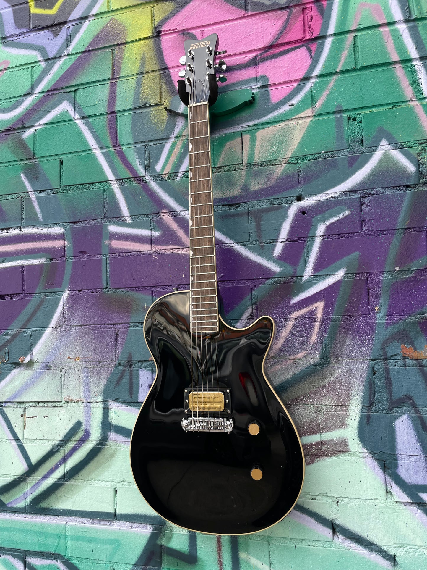 Gretsch Streamliner Jet 1 Pickup Electric Guitar - Jet Black