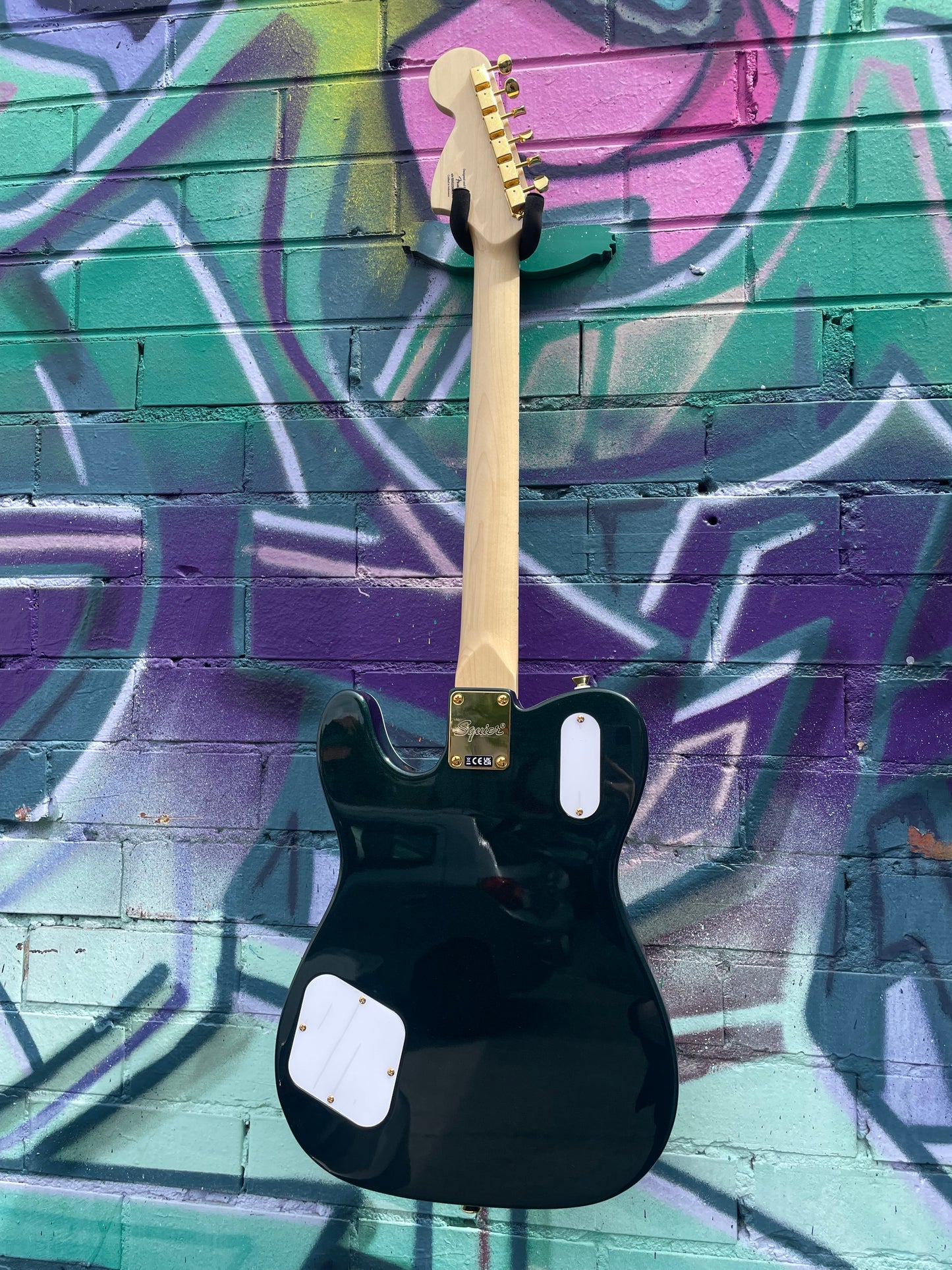Squier Limited Edition Paranormal Troublemaker Telecaster Deluxe Electric Guitar - Cadillac Green