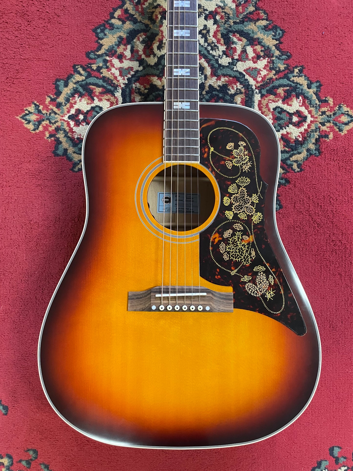 Epiphone Masterbilt Frontier Acoustic Electric Guitar - Iced Tea Aged Gloss