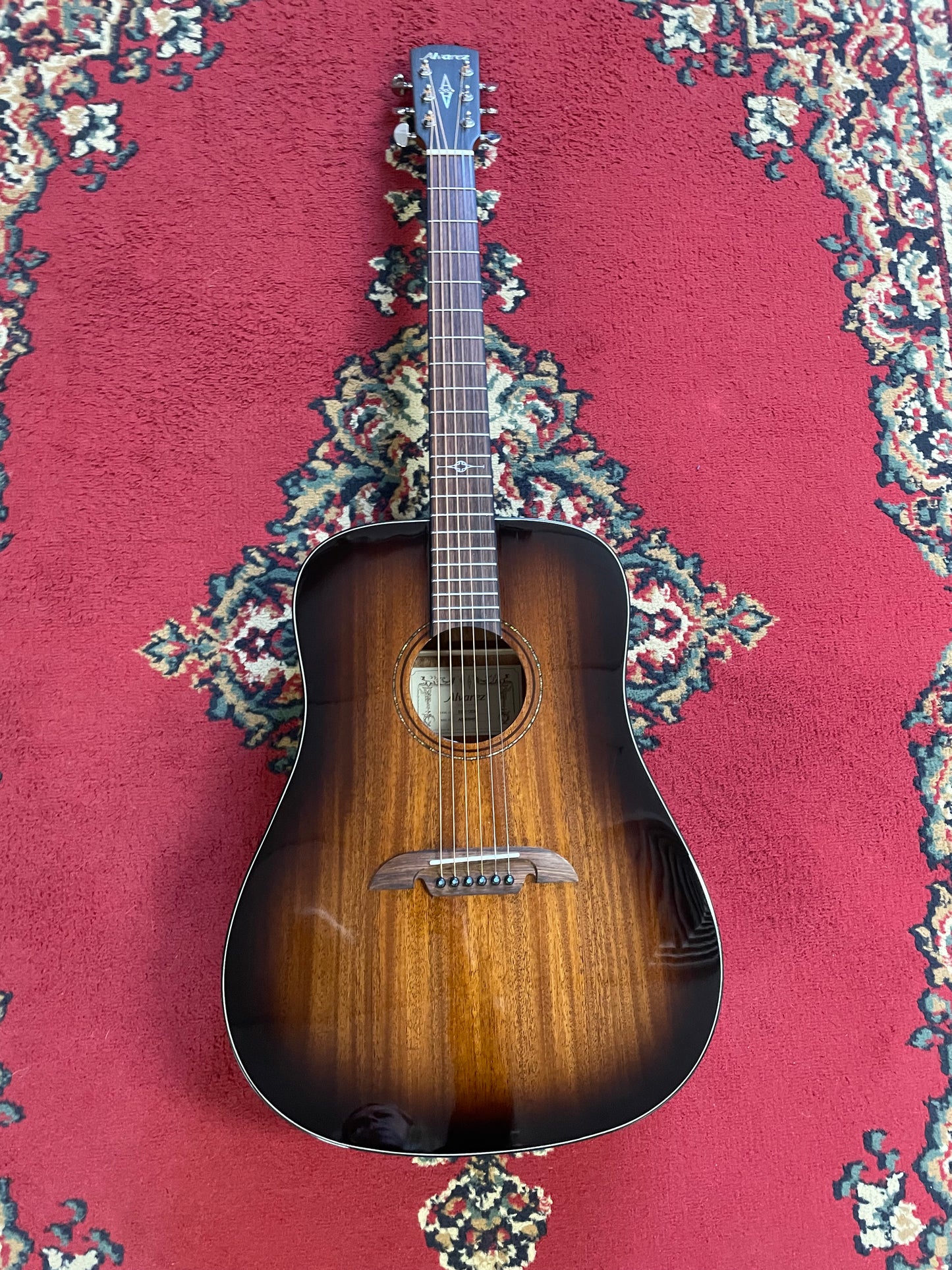 Alvarez AD66SHB Dreadnought Acoustic Guitar - Shadowburst/Gloss