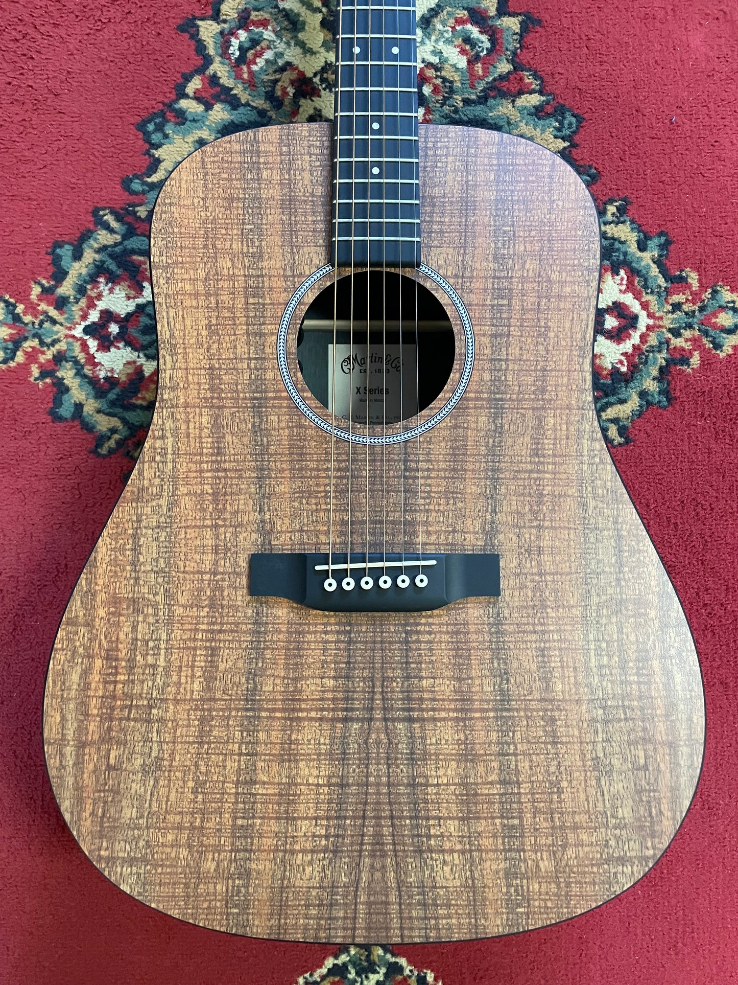 Martin X Series D-X1E Koa Electric Acoustic Guitar