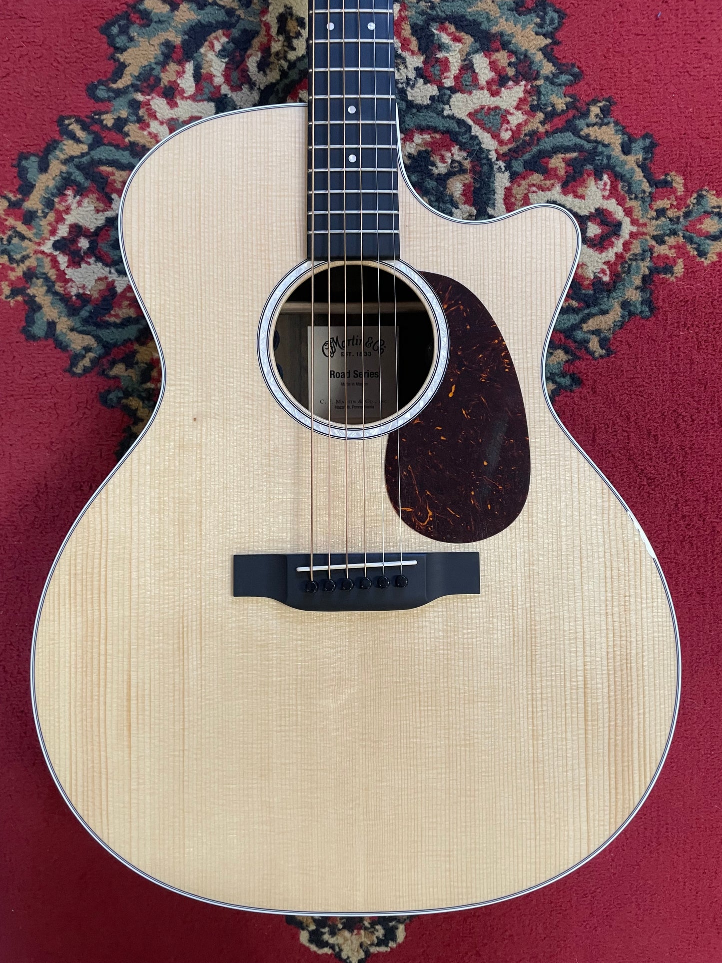Martin Road Series GPC-13E Ziricote Grand Performance Electric Acoustic Guitar