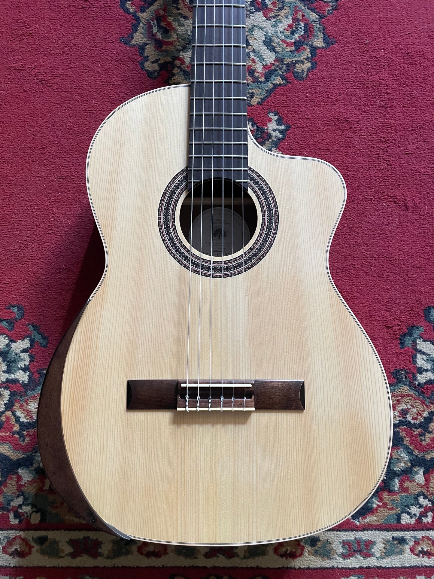 Manuel Rodriguez Ecologia Samba Plano Electric Classical Guitar