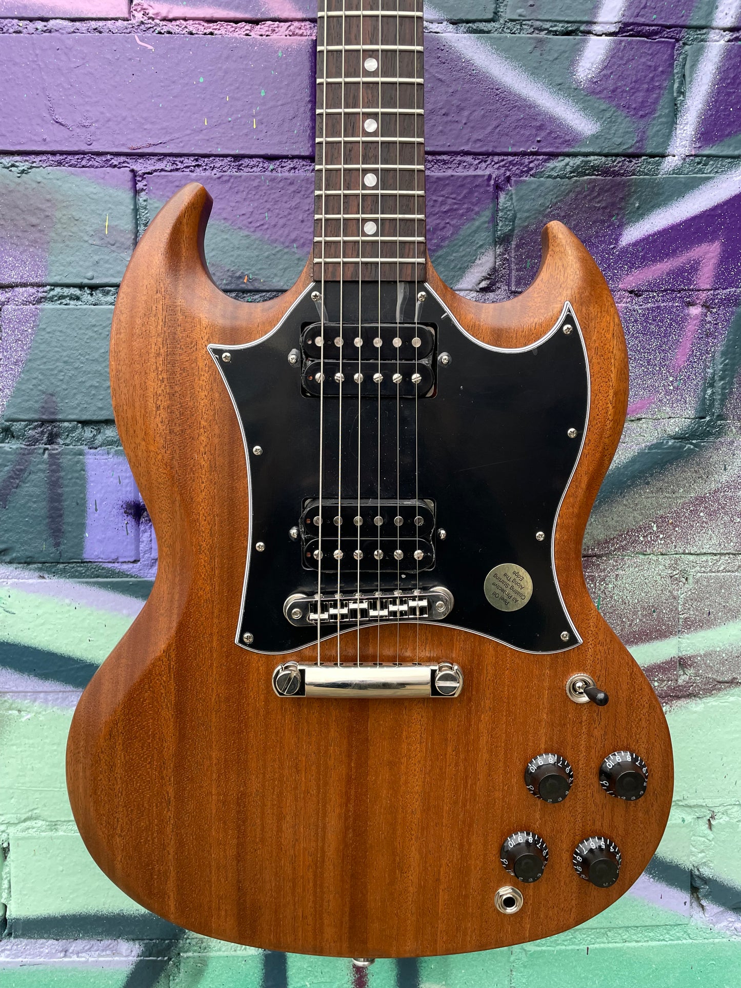 Gibson SG Tribute Electric Guitar- Natural Walnut