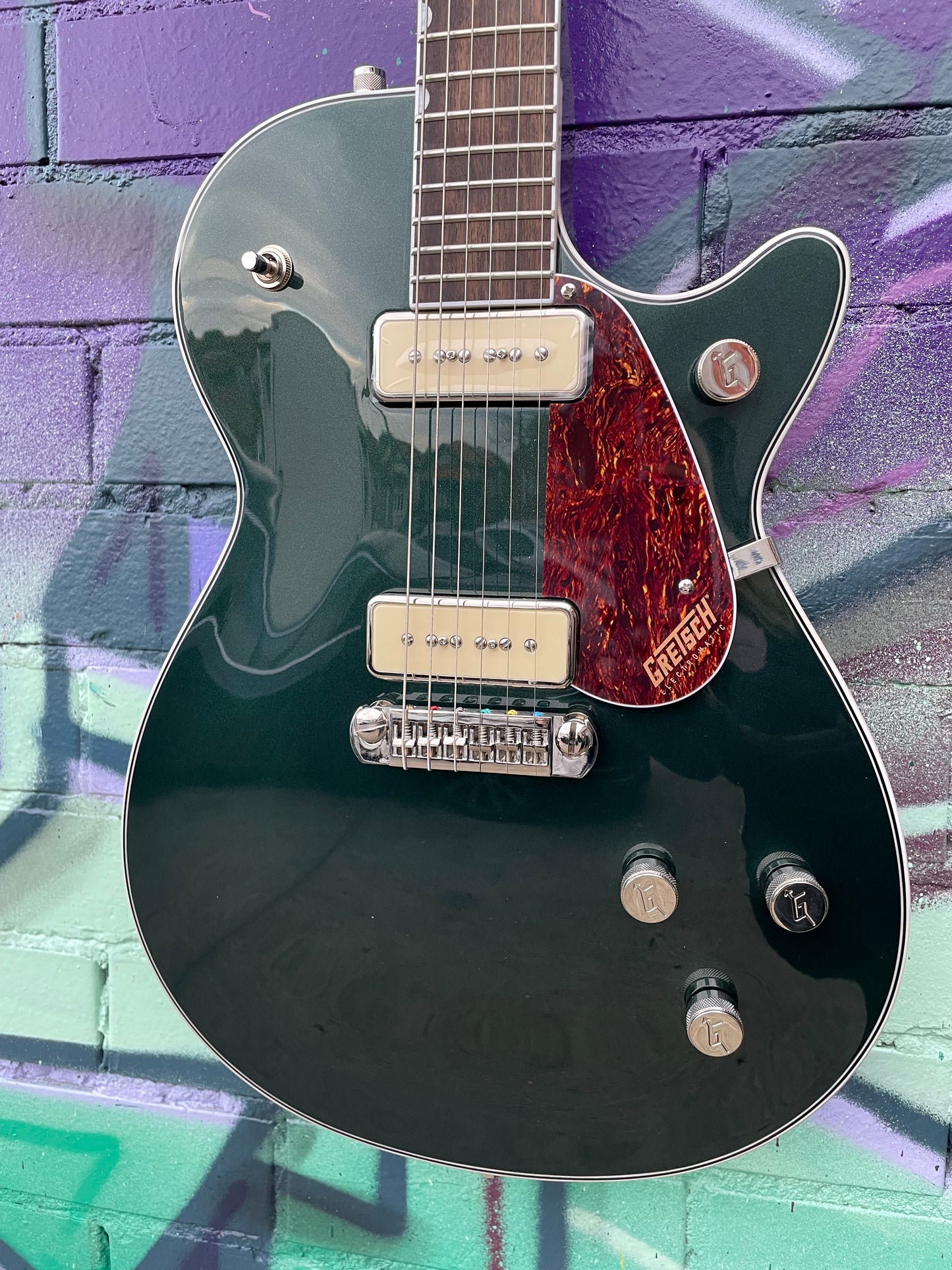 Gretsch G5210-P90 Electromatic Jet Two 90 Single-Cut Electric Guitar - Cadillac Green