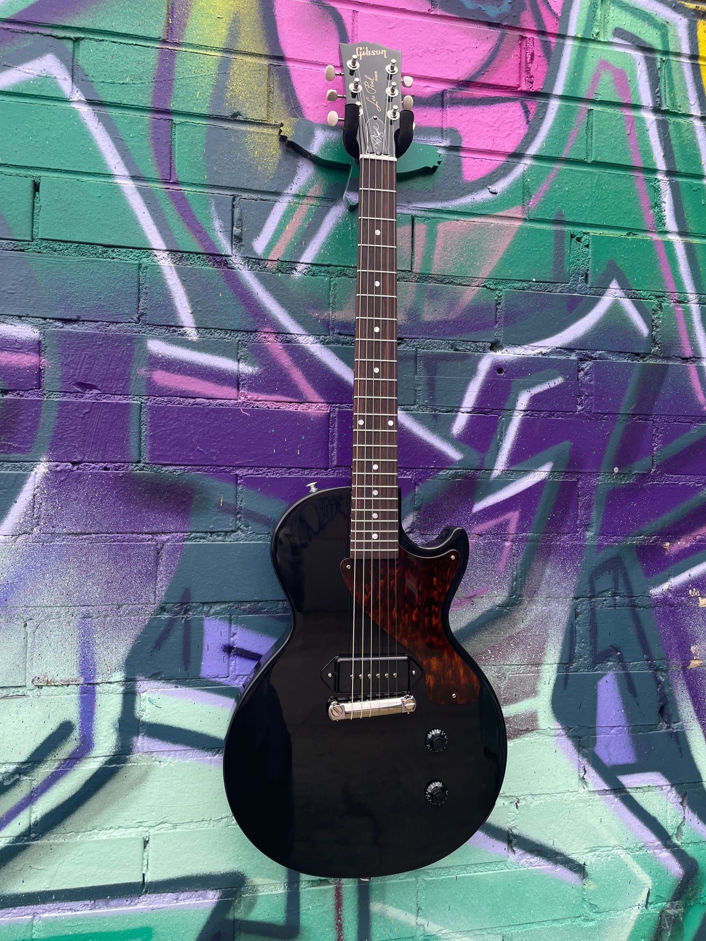 Gibson Limited Edition Billie Joe Armstrong Les Paul Junior Electric Guitar - Vintage Ebony Gloss