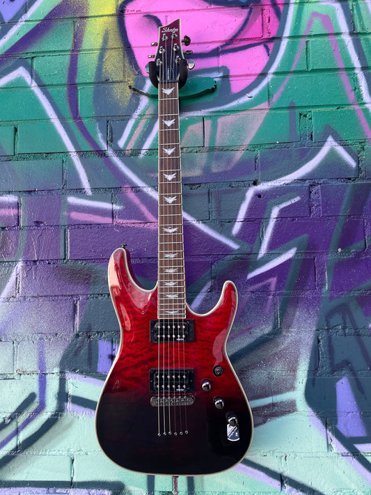 Schecter Omen Extreme 6 Electric Guitar - Bloodburst