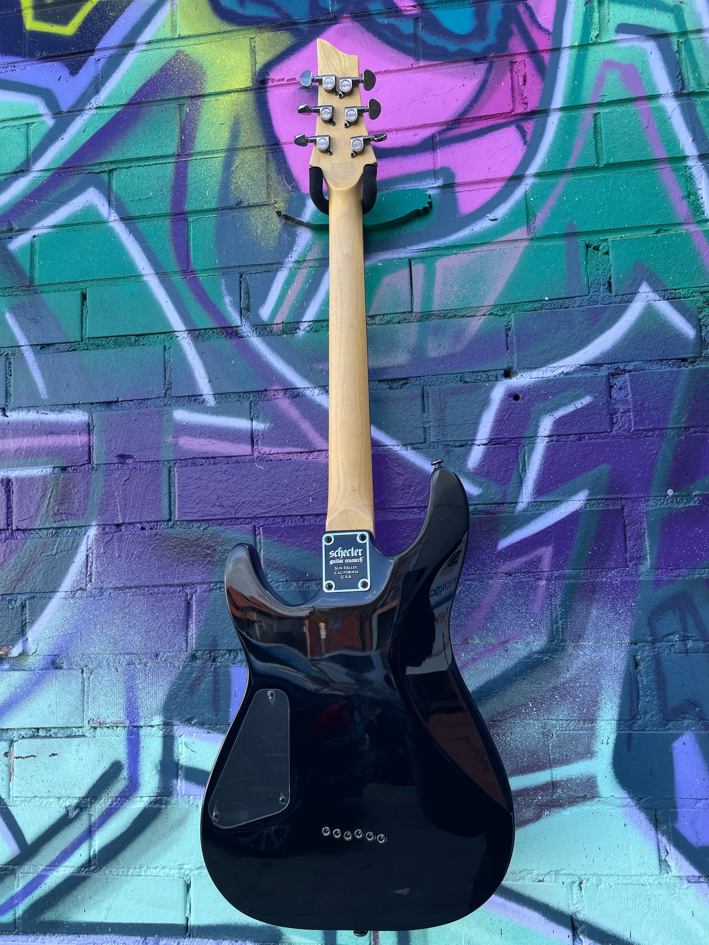 Schecter Omen 6 Electric Guitar- Gloss Black