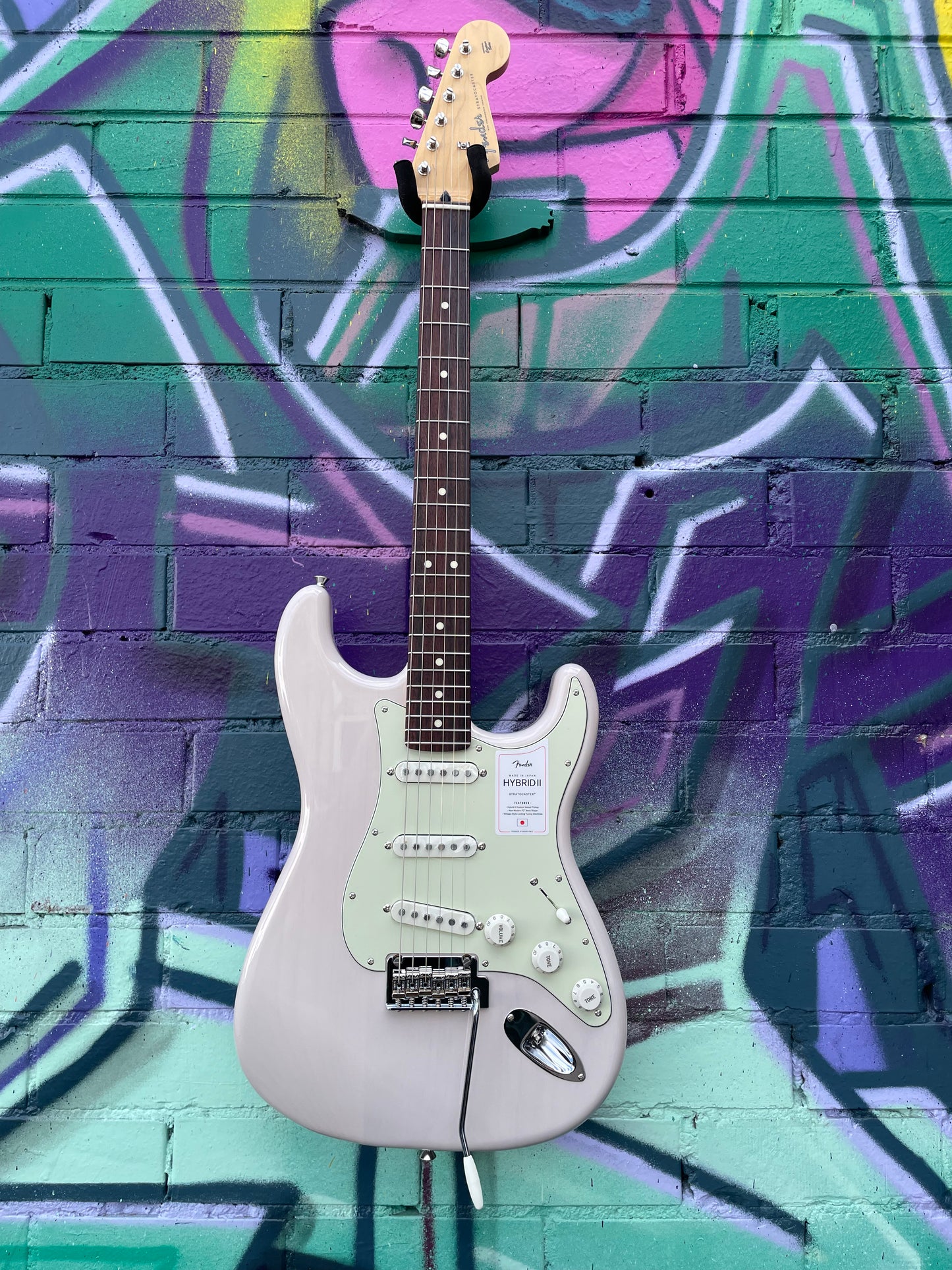 Fender Hybrid II Stratocaster Electric Guitar - US Blonde (Made in Japan)