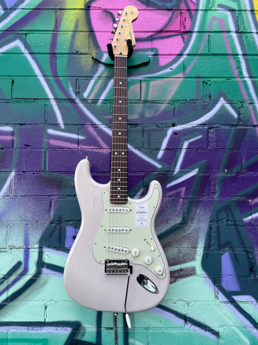 Fender Hybrid II Stratocaster Electric Guitar - US Blonde (Made in Japan)