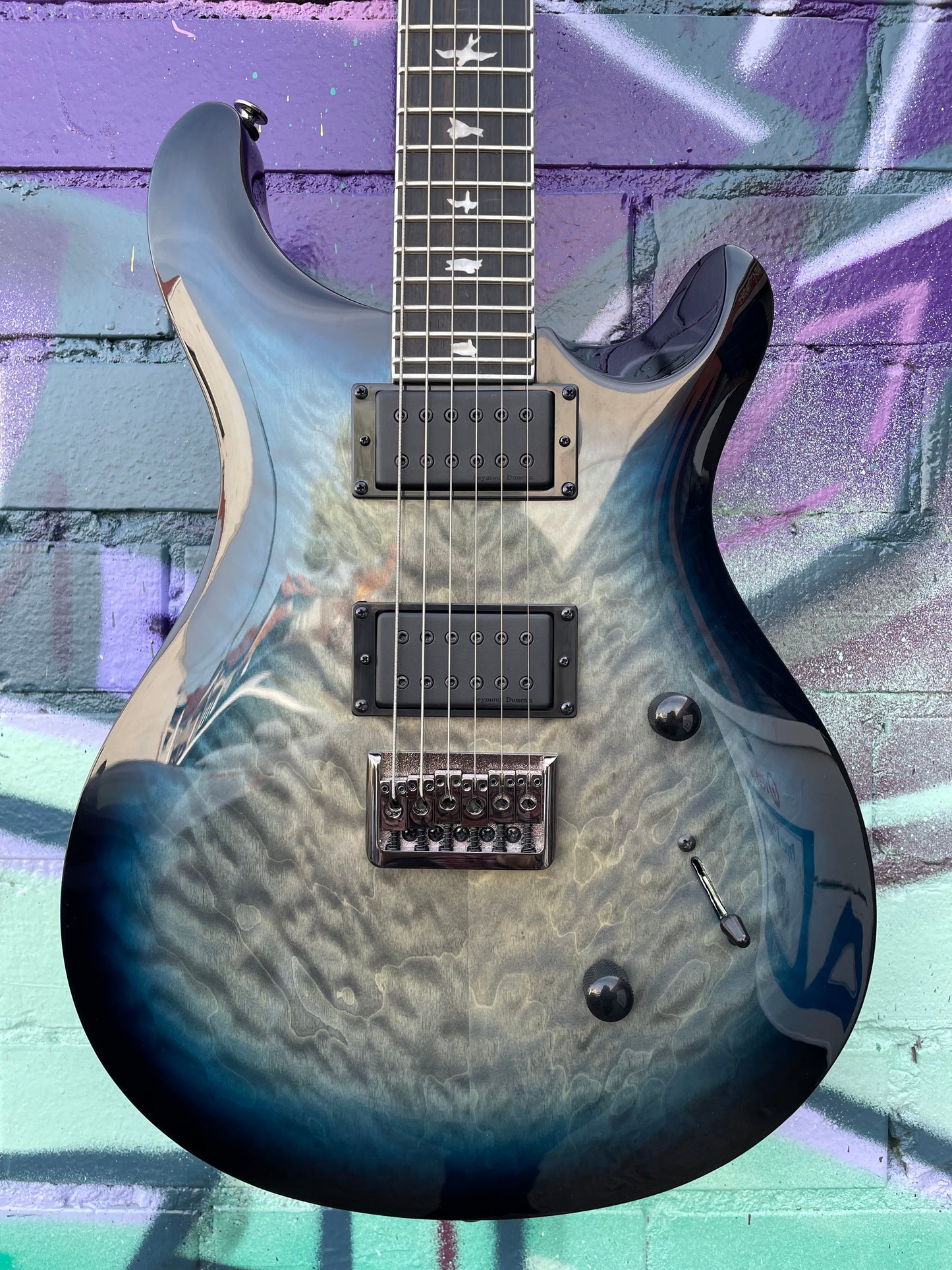 PRS SE Mark Holcomb Electric Guitar - Holcomb Blue Burst