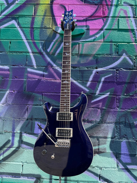 PRS SE Standard 24-08 Left Handed Electric Guitar - Translucent Blue
