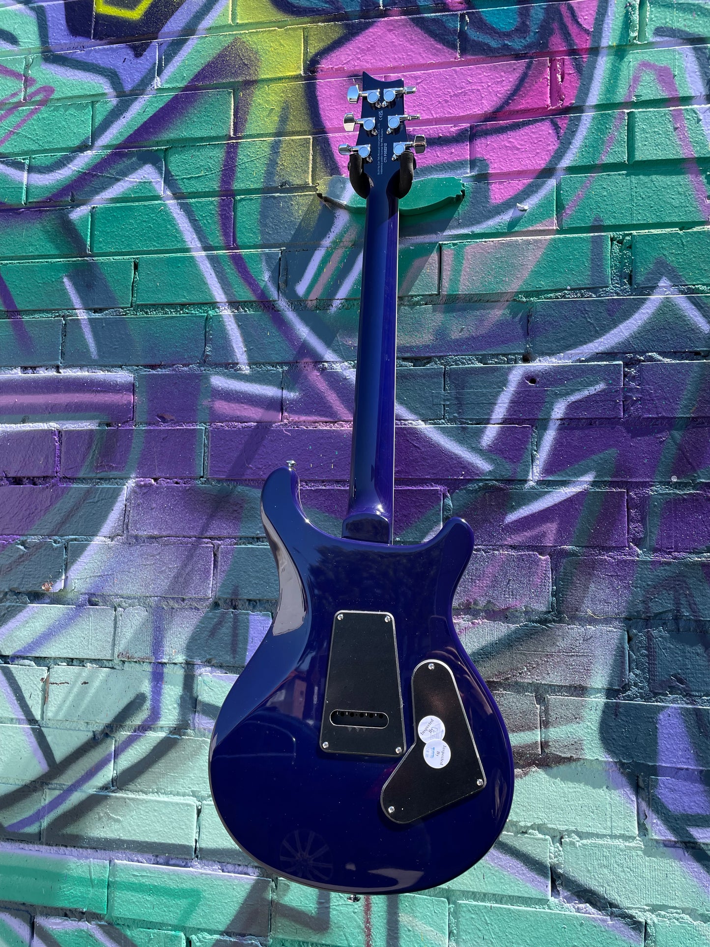 PRS SE Standard 24-08 Left Handed Electric Guitar - Translucent Blue