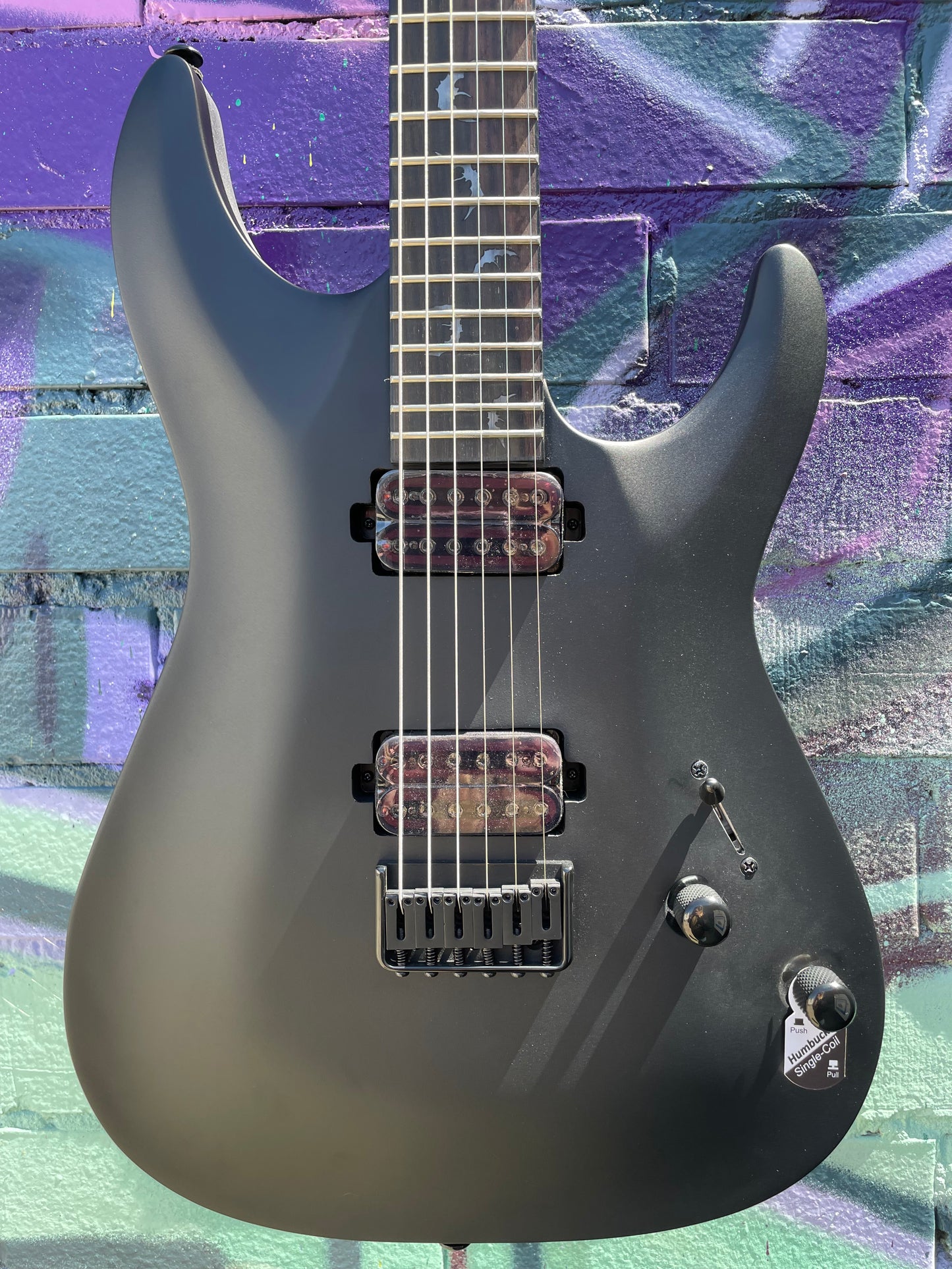 Schecter Damien 6 Electric Guitar - Satin Black