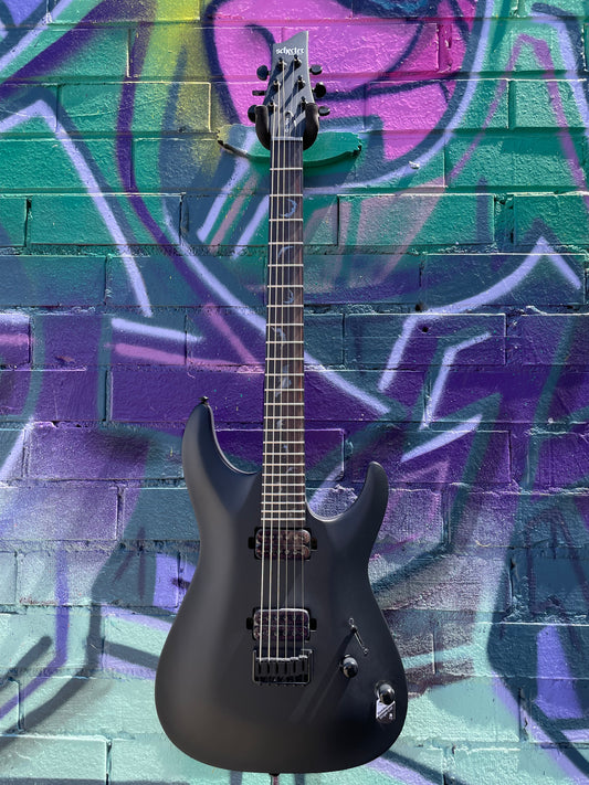 Schecter Damien 6 Electric Guitar - Satin Black