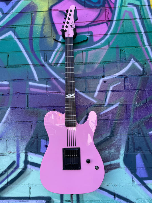 Schecter MGK Signature PT - Tickets To My Downfall Pink