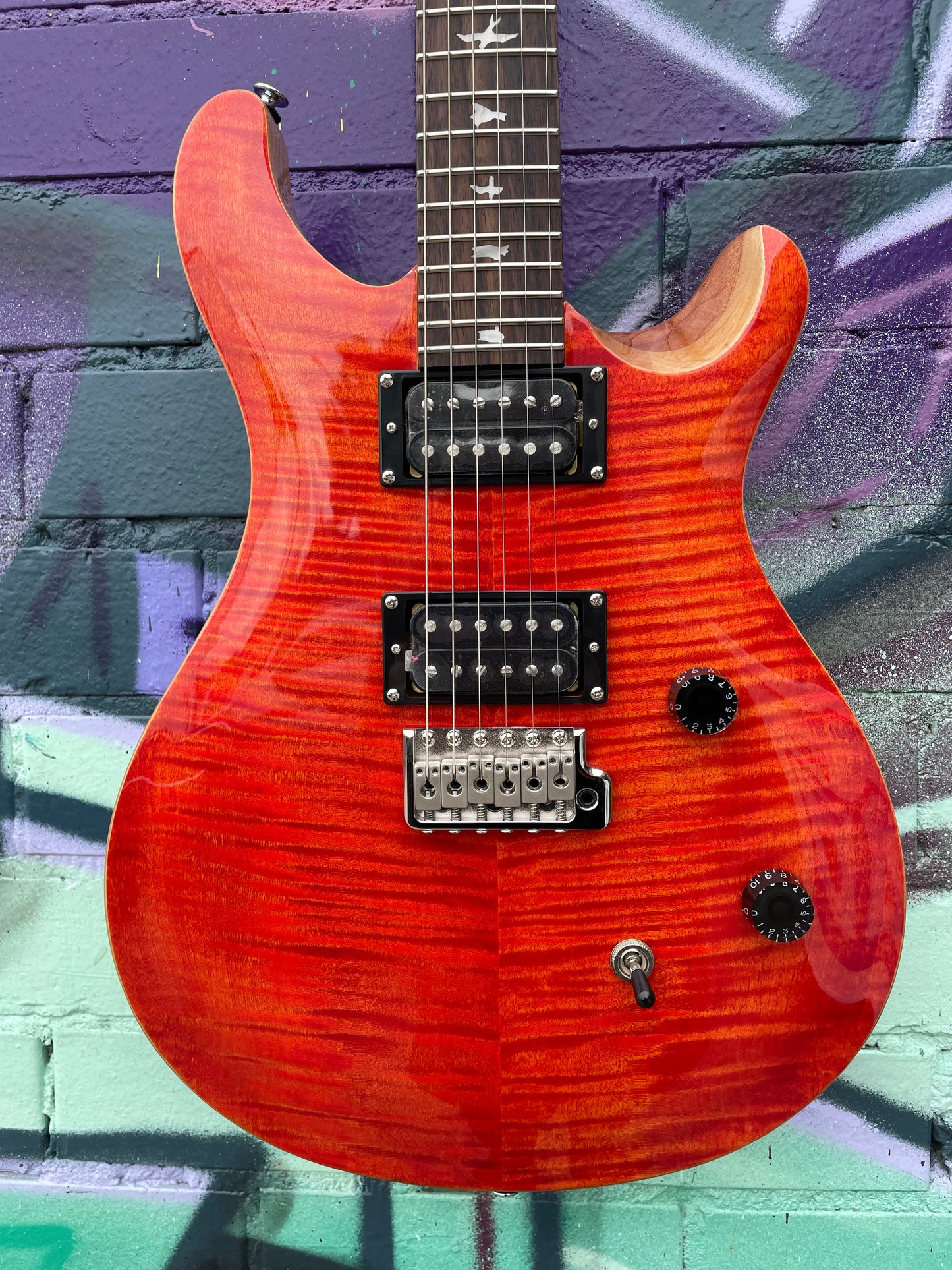 PRS SE CE24- Blood Orange