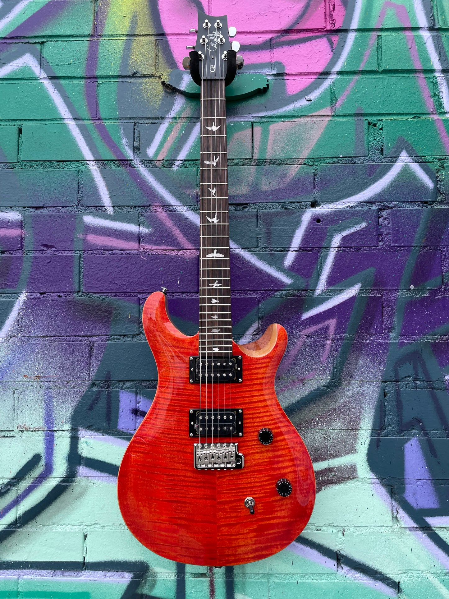 PRS SE CE24- Blood Orange
