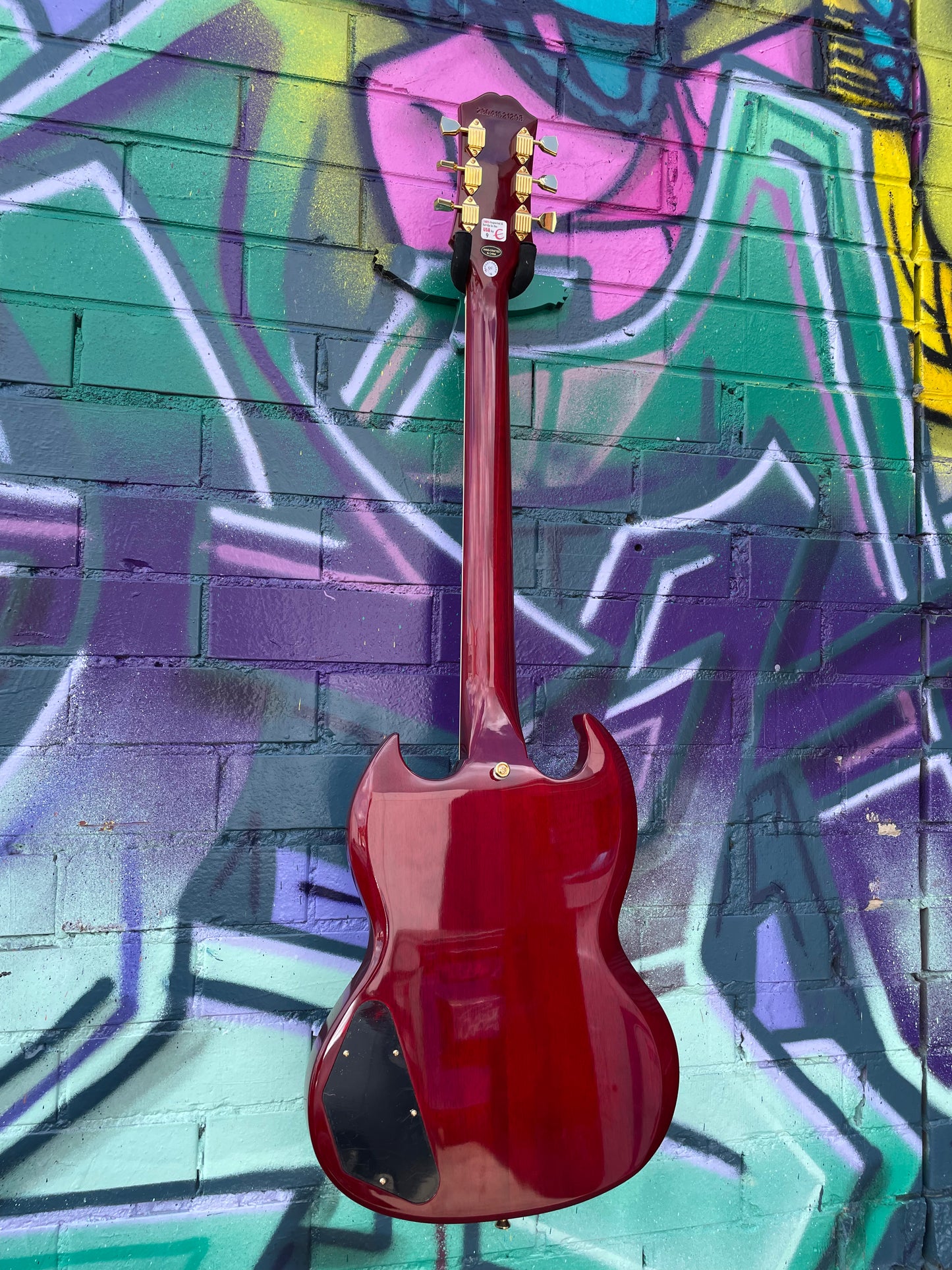 Epiphone Joe Bonamassa 1963 SG Custom Electric Guitar - Dark Wine Red