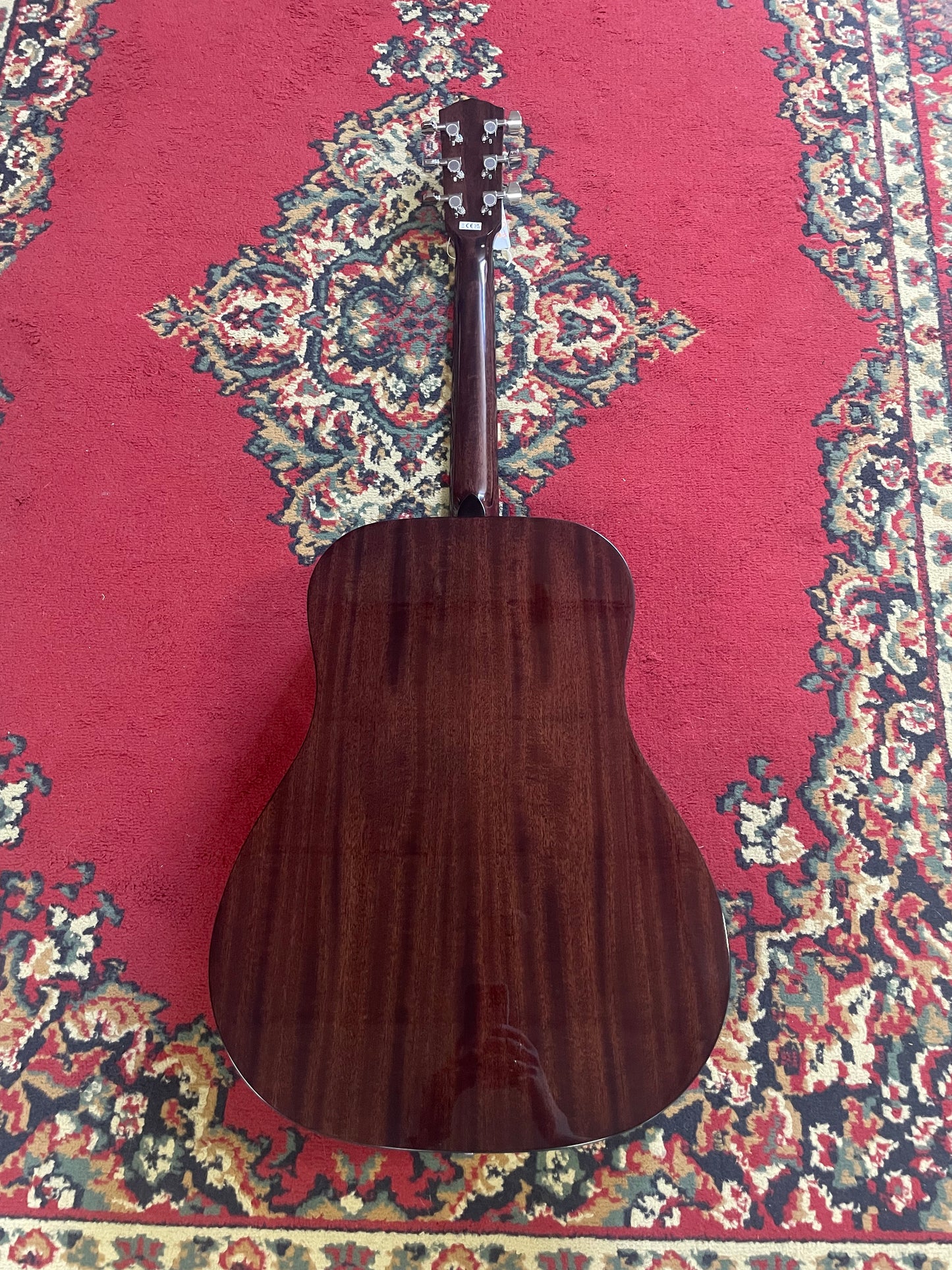Fender CD-60S Dreadnought Acoustic Guitar - All Mahogany