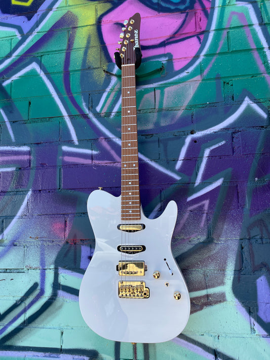Ibanez LB1 WH Lari Basilio Signature Electric Guitar - White