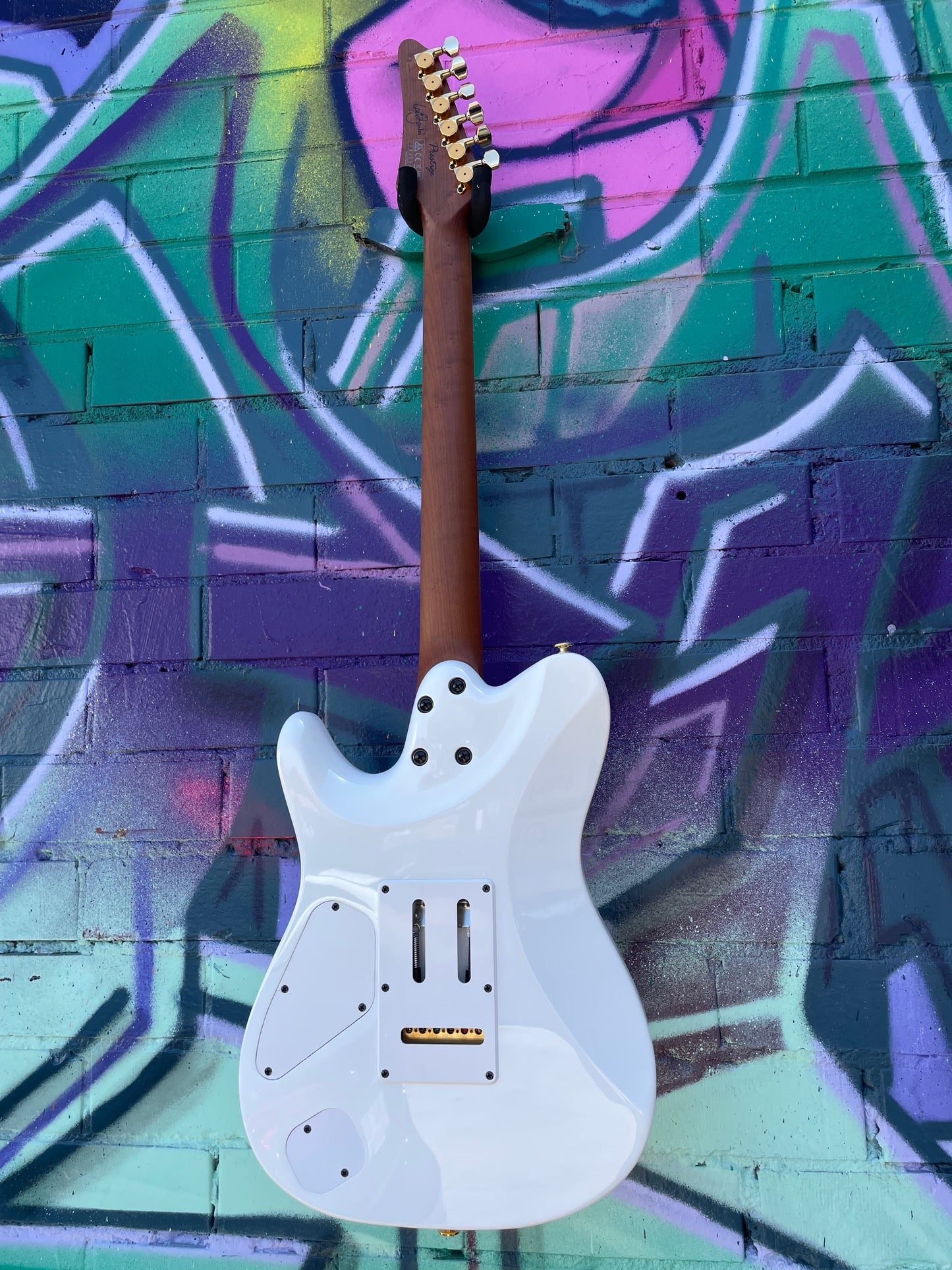 Ibanez LB1 WH Lari Basilio Signature Electric Guitar - White