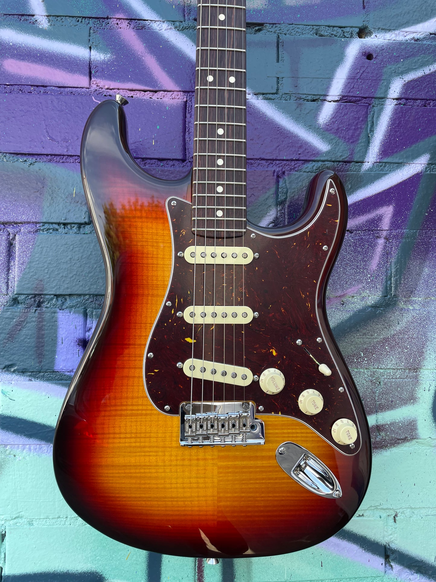 Fender 70th Anniversary American Professional II Stratocaster Electric Guitar, Rosewood FB - Comet Burst
