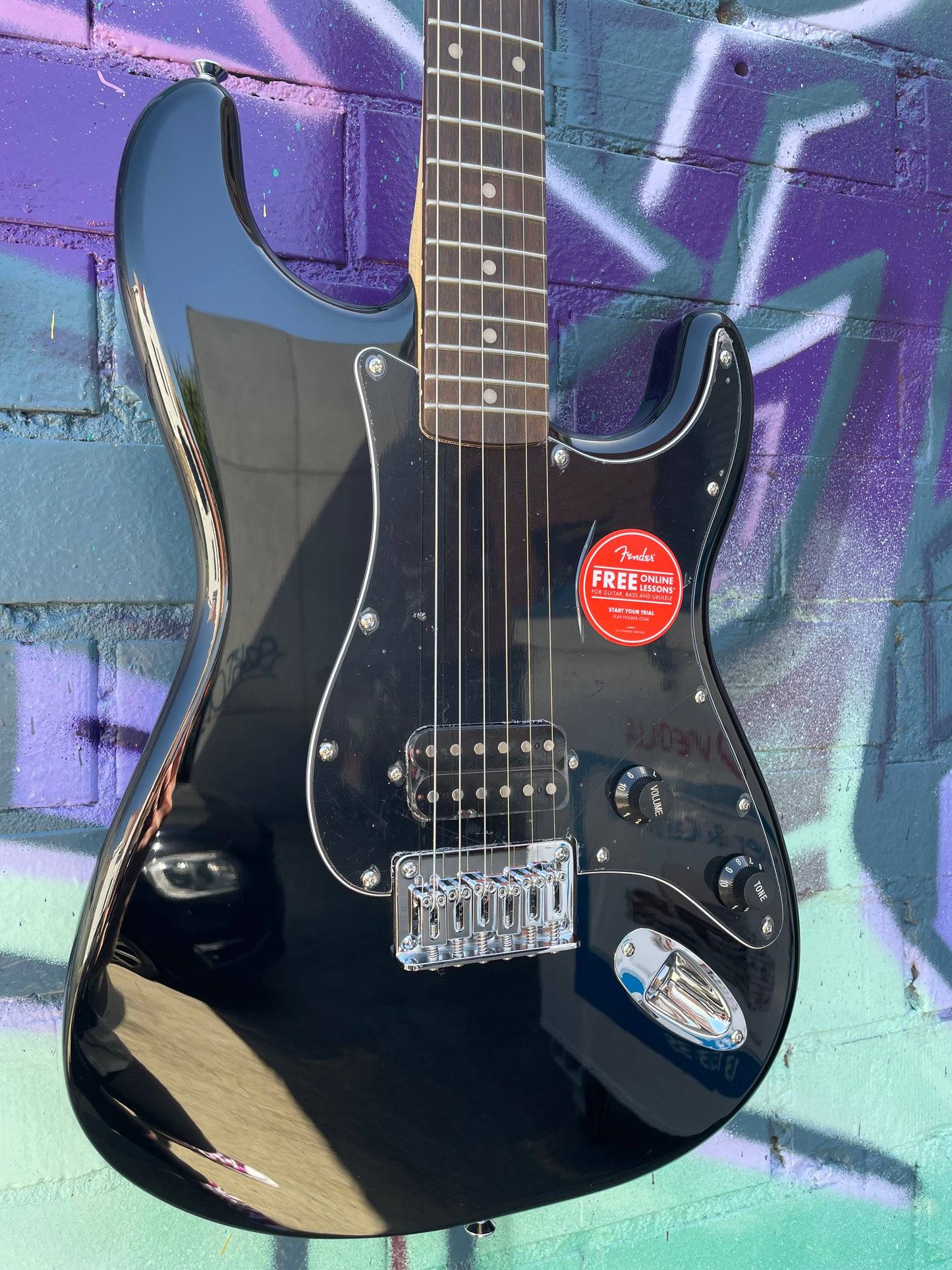 Squier Sonic Stratocaster HT H Electric Guitar - Black