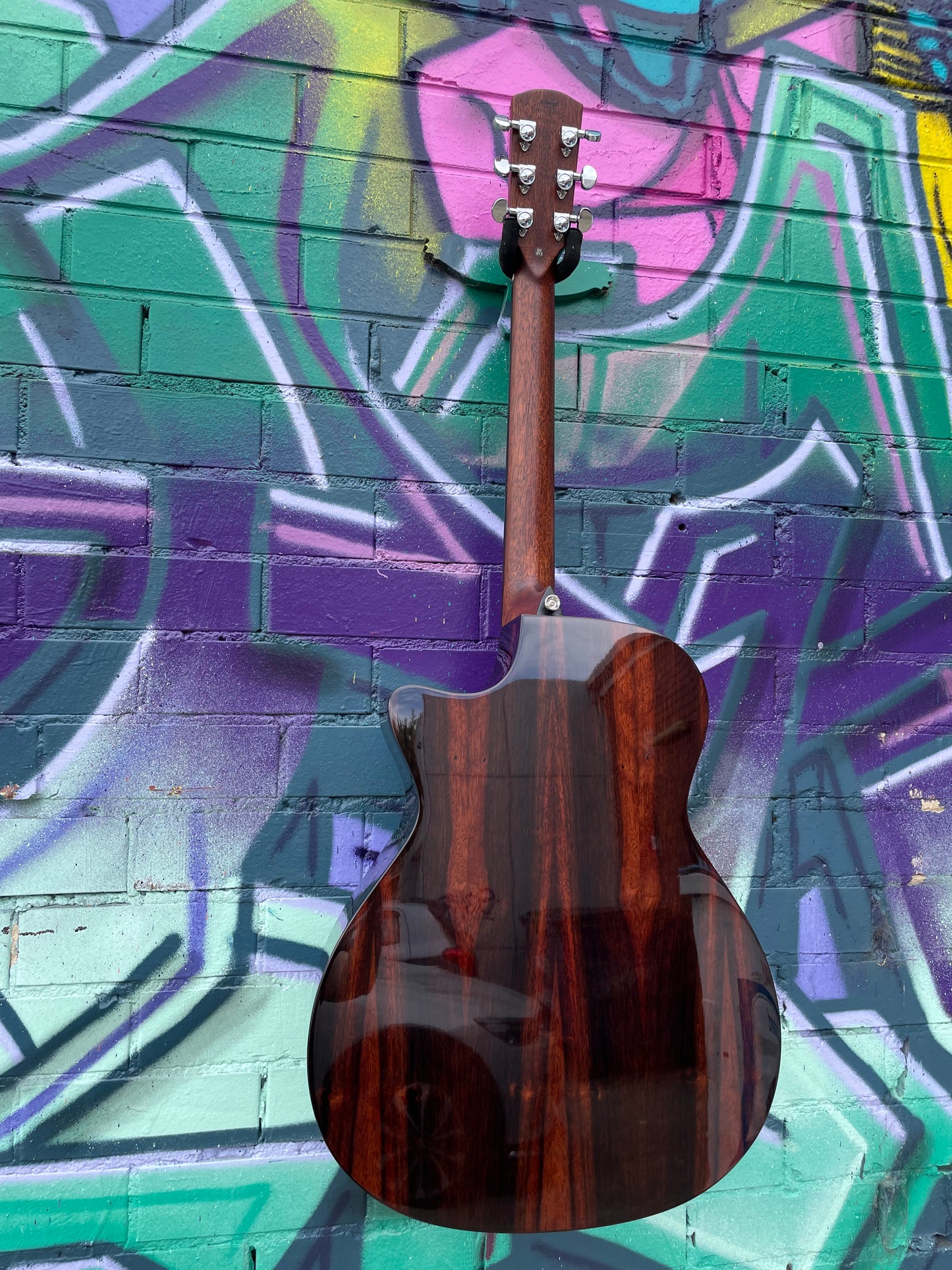 Alvarez AEG95CE Grand Auditorium Armrest Acoustic Electric Guitar - Shadowburst