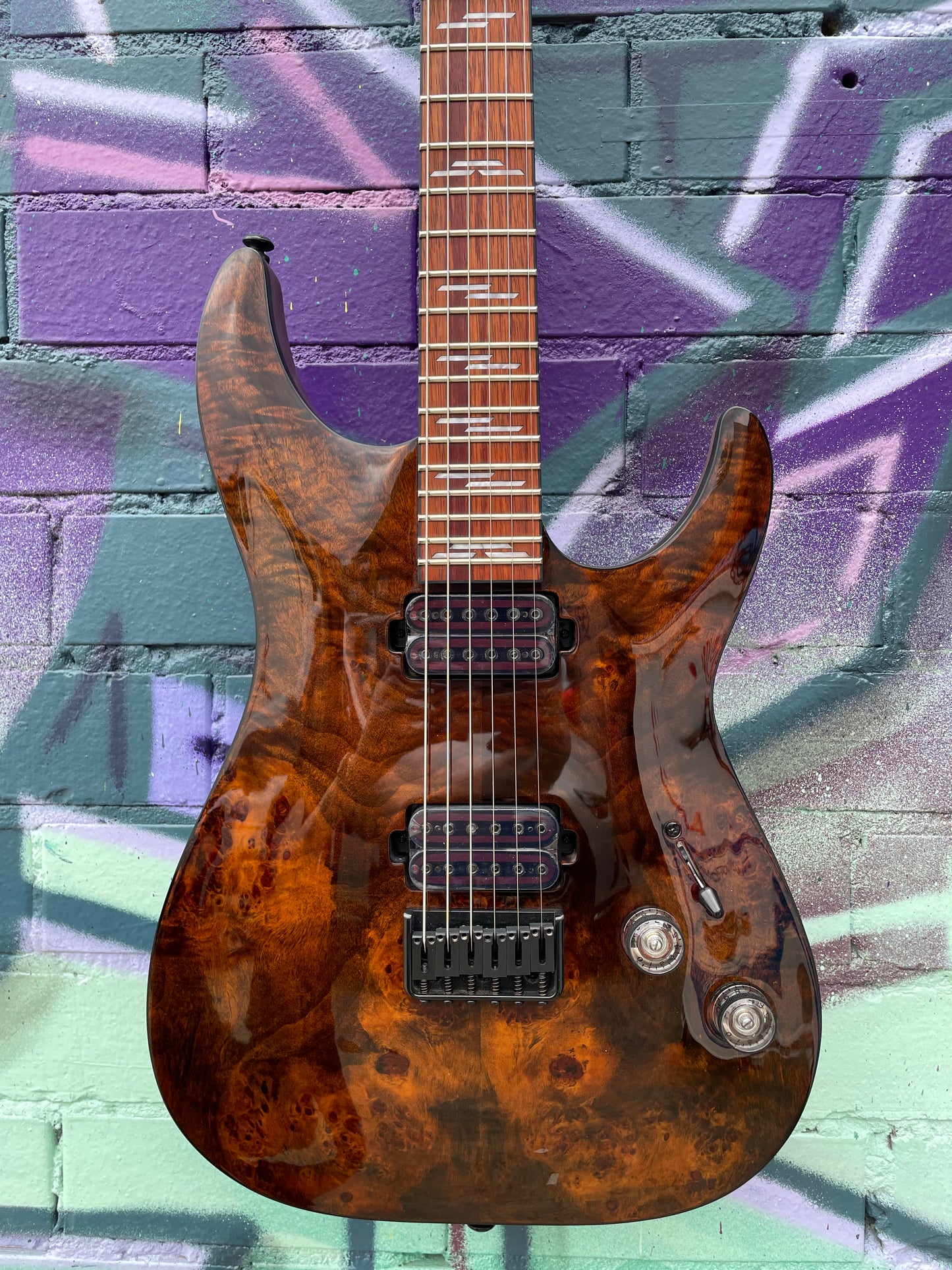 Schecter Omen Elite-6 Electric Guitar - Charcoal