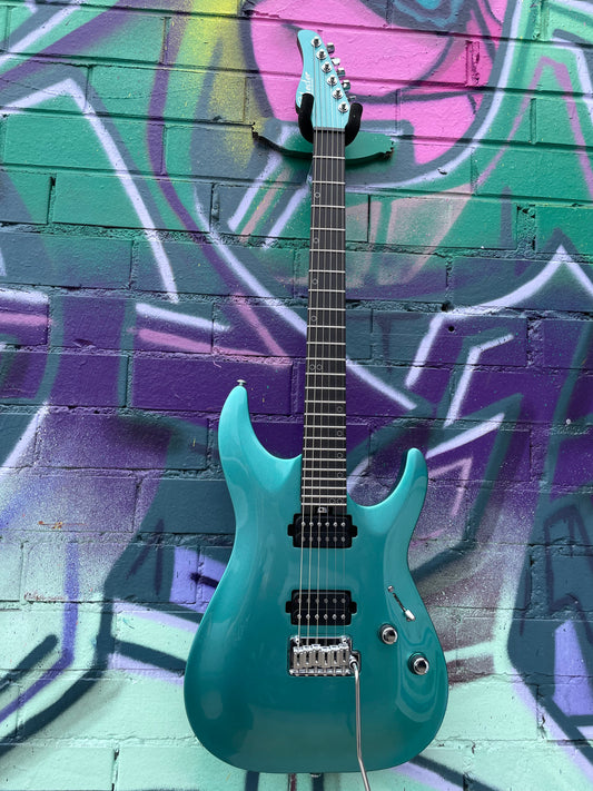 Schecter Aaron Marshall AM-6 Electric Guitar - Arctic Jade