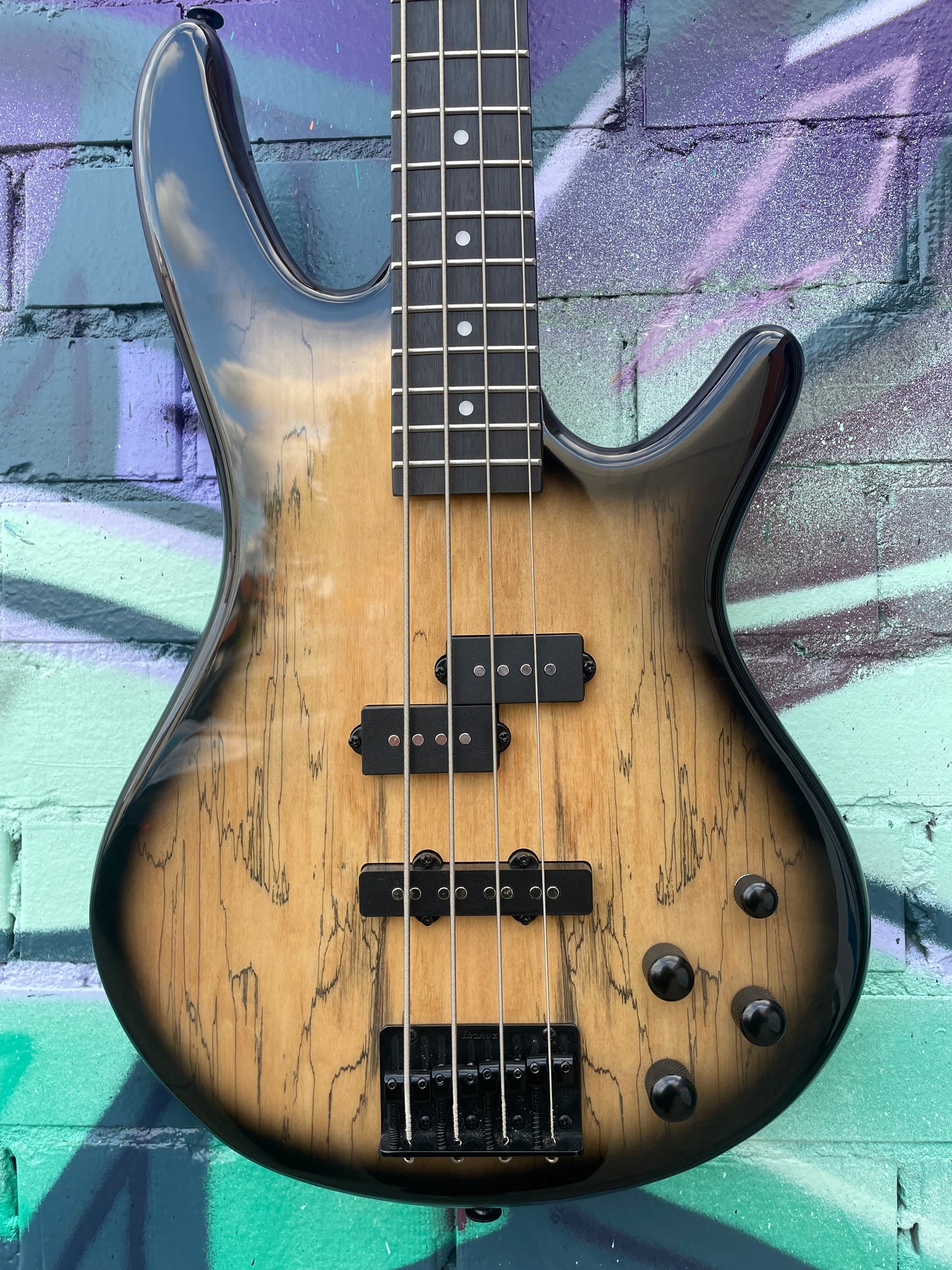 Ibanez SR Gio SR200SM Electric Bass - Natural Gray Burst