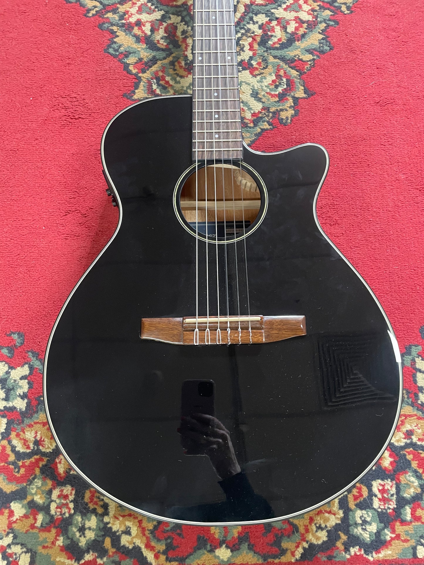 Ibanez AEG50N BKH Acoustic Electric Guitar - Black High Gloss