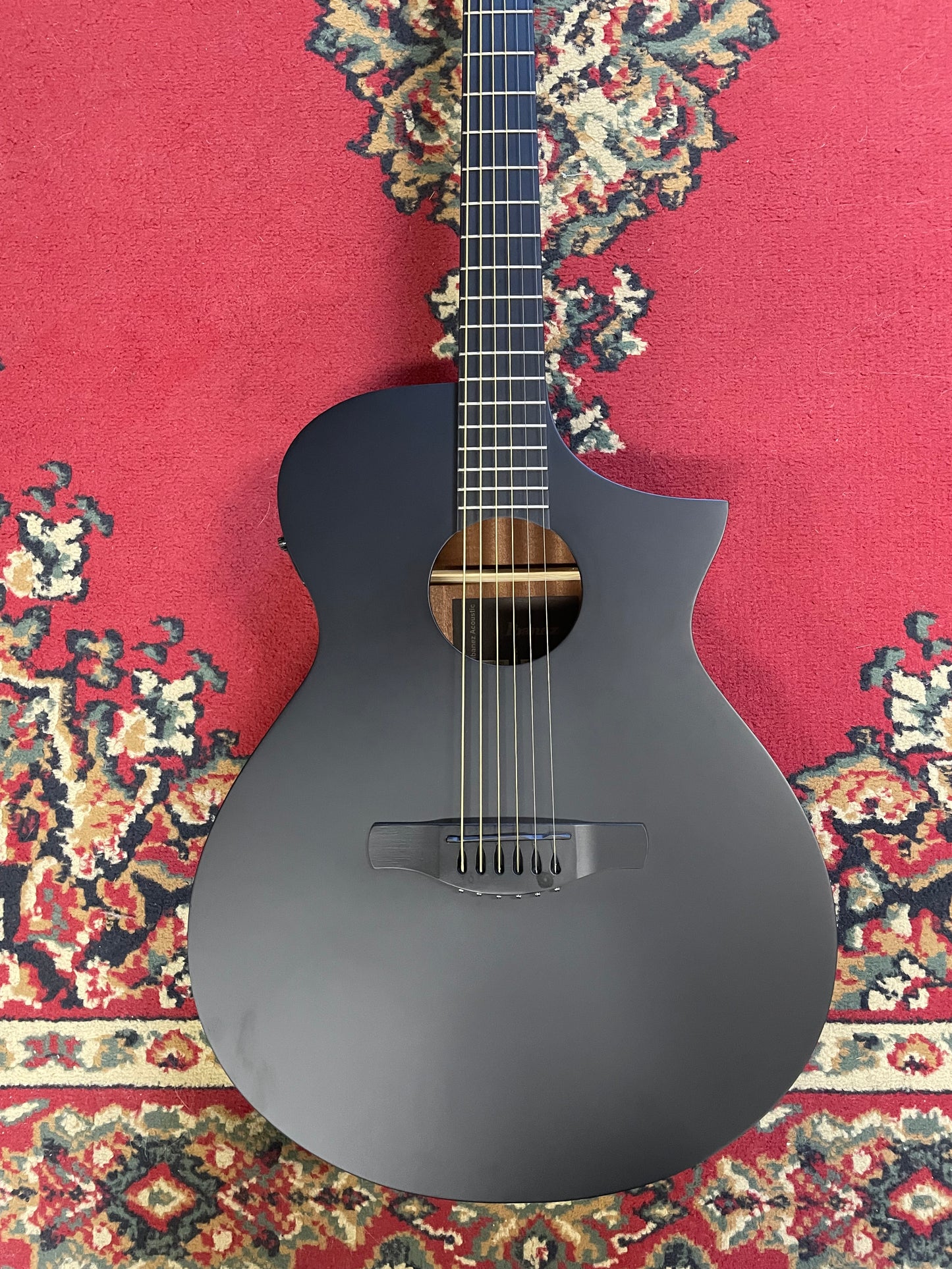 Ibanez AEWC621 Acoustic Guitar - Black Out