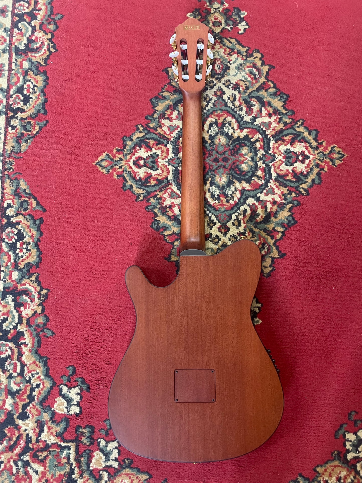 Ibanez FRH10N NTF Nylon String Electric Guitar - Natural Flat