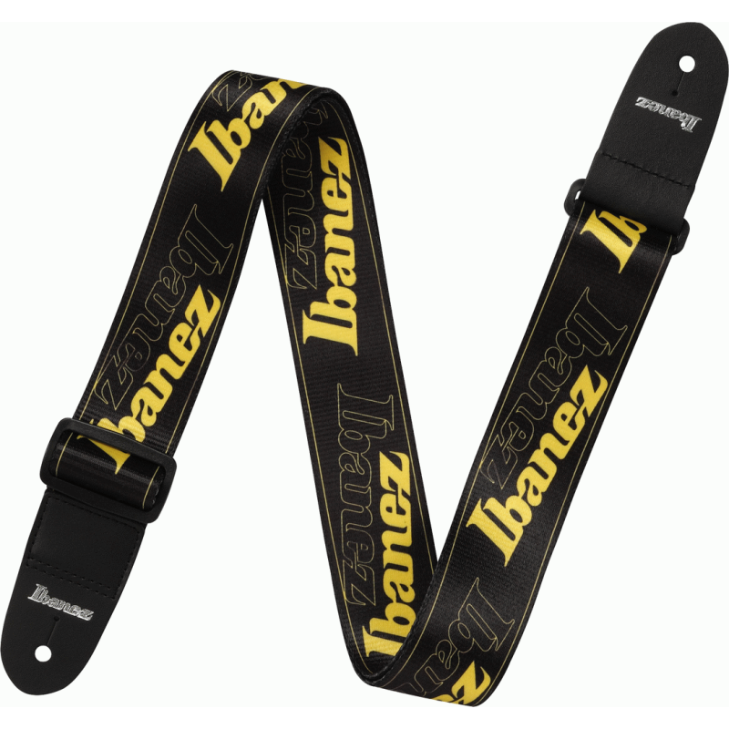 Ibanez GSD50 Guitar Strap - Yellow