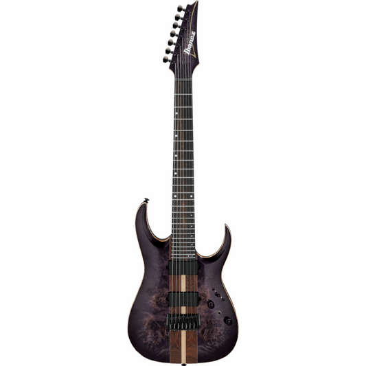 Ibanez RGA217P1PB DRL Premium 7-String Electric Guitar - Deep Twilight Burst Low Gloss