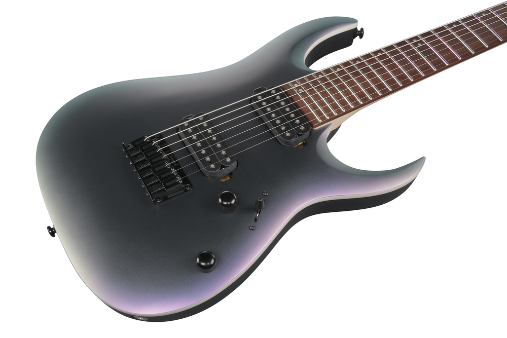 Ibanez RGA742EX Electric Guitar - Black Aurora Burst Matte
