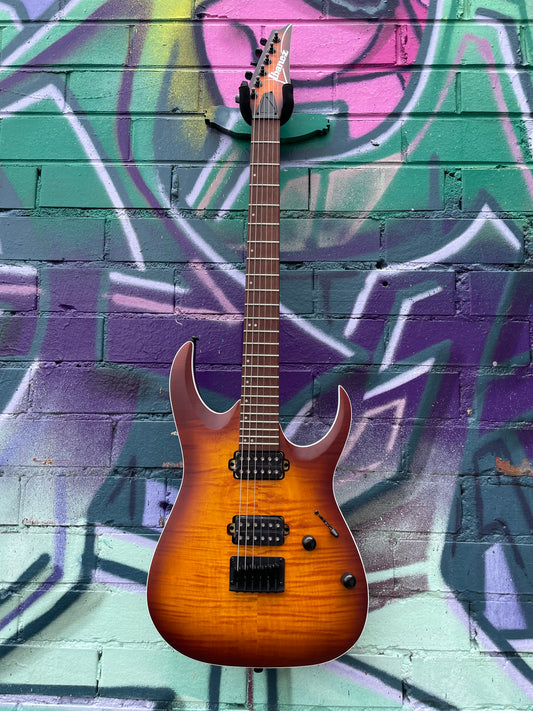 Ibanez RGA Standard RGA42FM Electric Guitar - Dragon Eye Burst Flat
