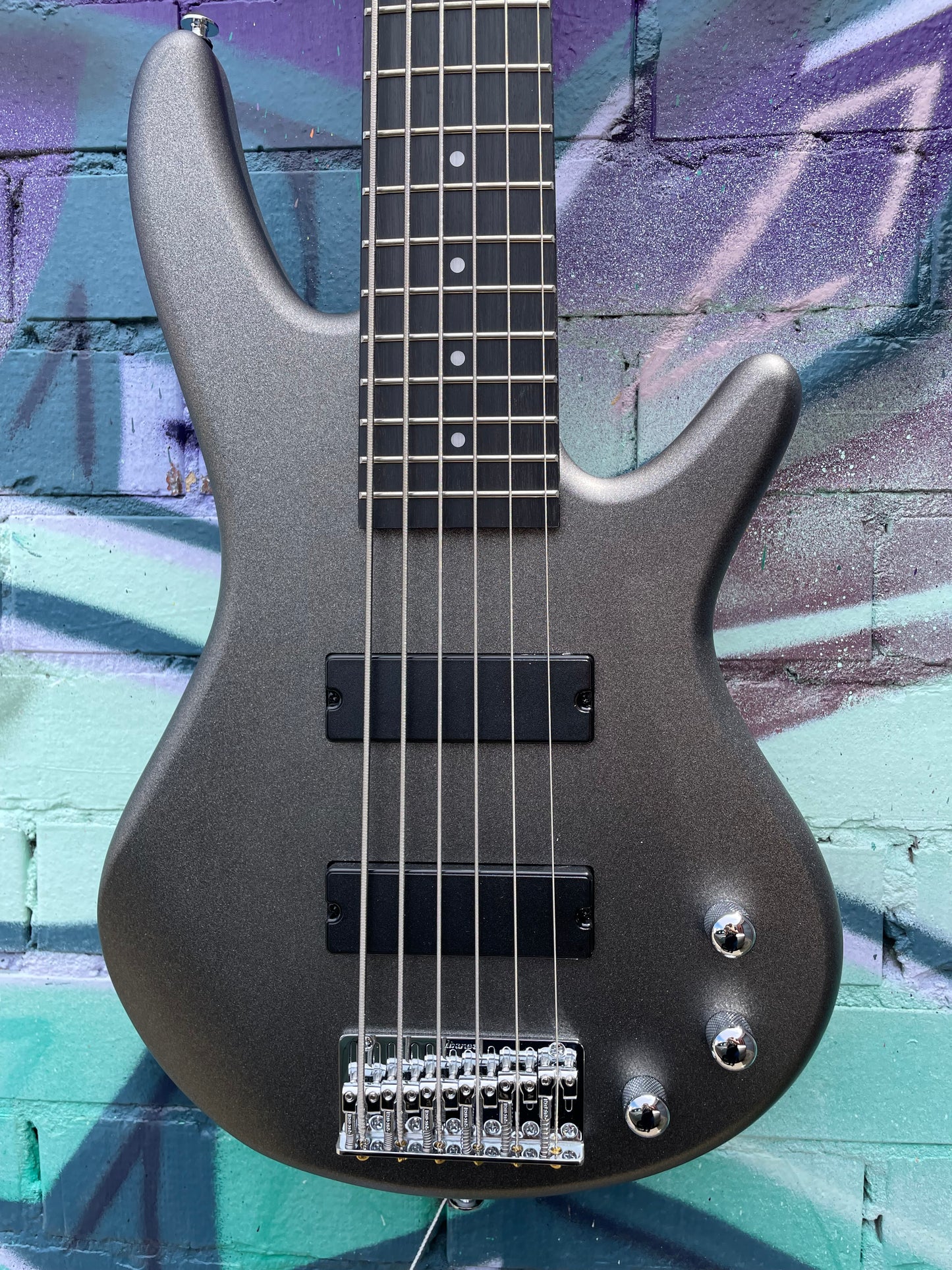 Ibanez Gio GSR186 TUM 6 String Bass - Tungsten Matte