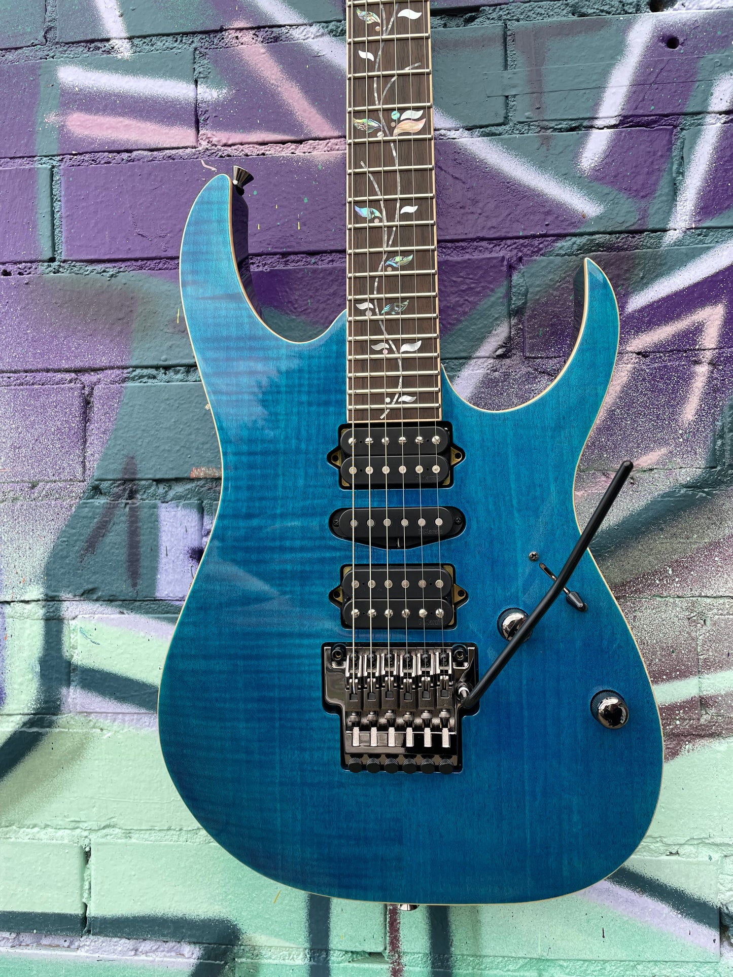 Ibanez J. Custom RG8570 RBS , Electric Guitar- Royal Blue Sapphire