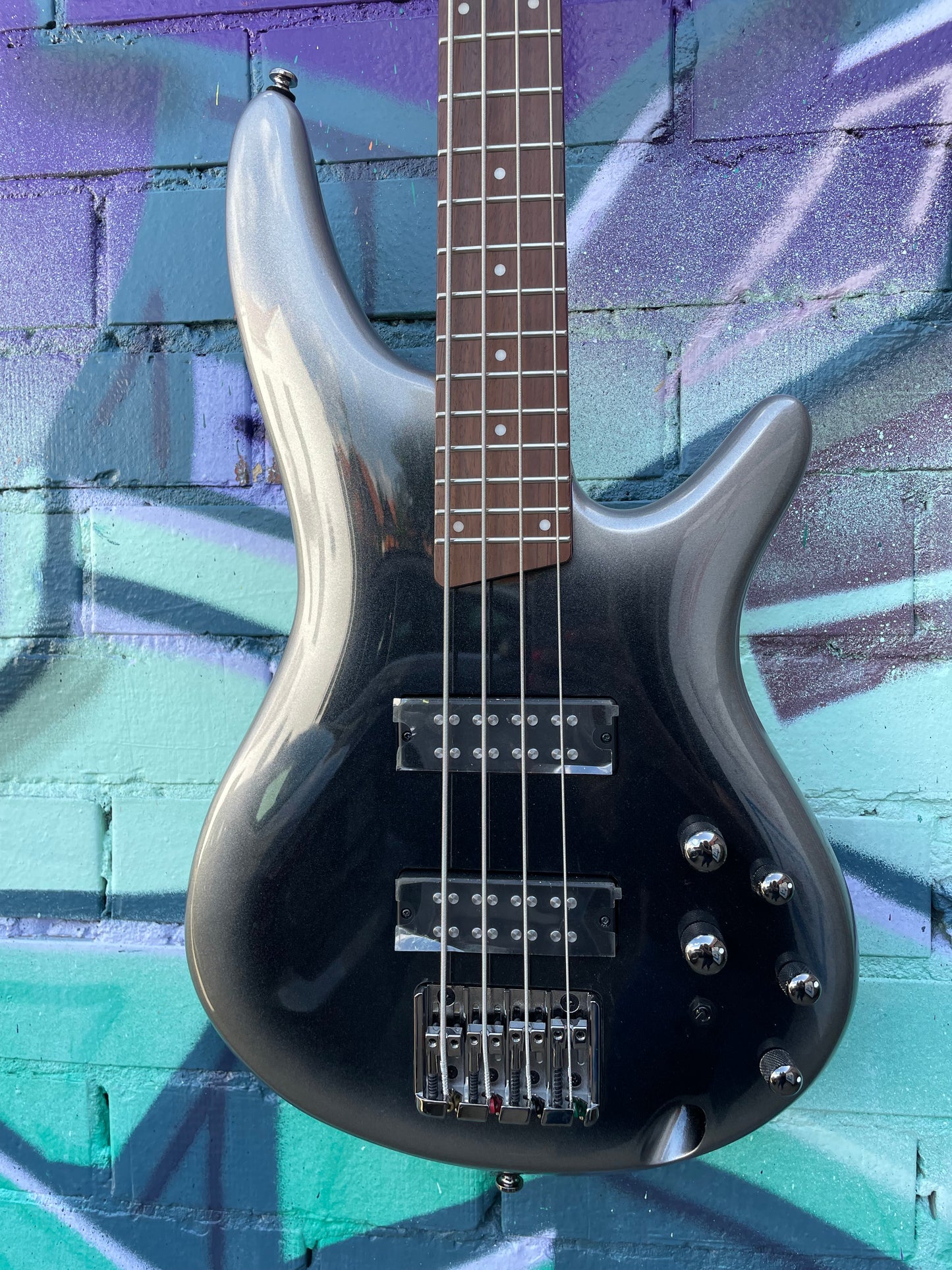 Ibanez SR300E Electric Bass - Midnight Gray Burst