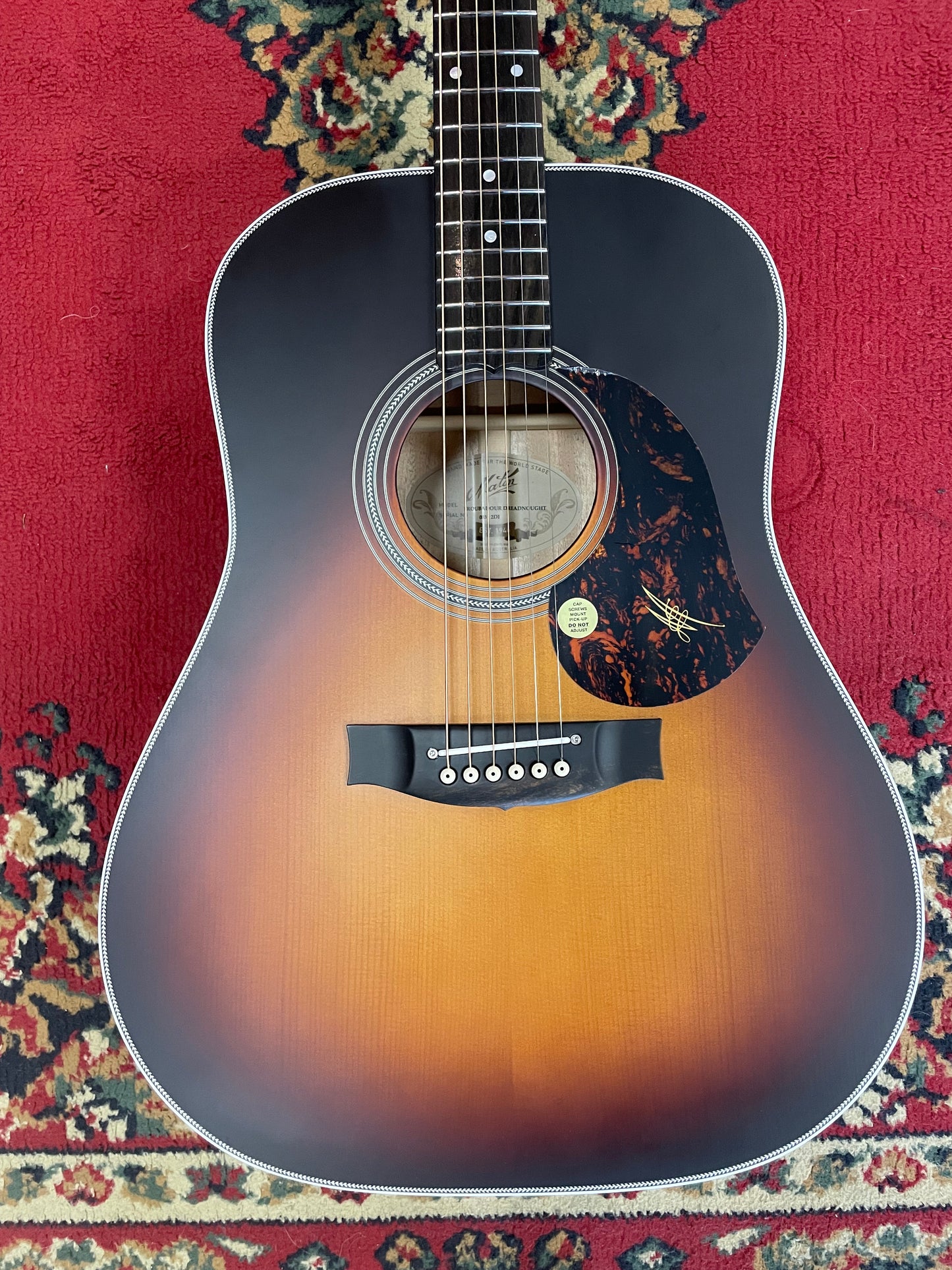 Maton Troubadour Dreadnought Electric Acoustic Guitar