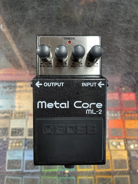 boss ml-2 metal core pedal Boss ML-2 Metal Core Distortion Pedal – Guitar Paradise